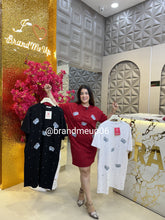 Rhinestone Imported Stretchable Dress With Pocket (PRM-477)